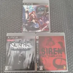 PS3ソフト大人気ホラーまとめ売り!!