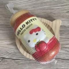 ハローキティ パスタソース スクイーズ マスコット 食玩