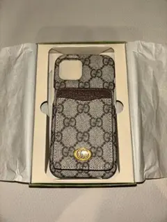 グッチ　GUCCI iPhone13 カードスロット付 スマホケース　新品未使用