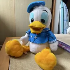 レア物ドナルドダックぬいぐるみ1983年アメリカロスで購入タグ付き
