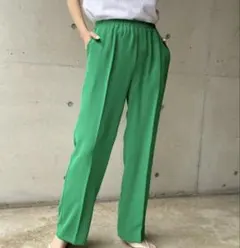 CAPRICIEUX LE'MAGE グリーンパンツ