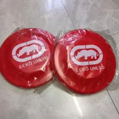 (237)ECKO UNLTD 赤 フリスビー 2個セット