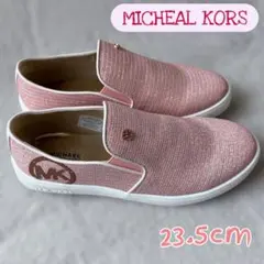 MICHAEL KORS スリッポンピンクラメ グリッター23.5cmのサムネイル