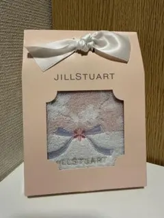 【新品未使用】ジルスチュアートタオルハンカチ プレゼント用
