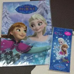 アナと雪の女王 クリアファイル 一筆箋