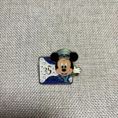 ディズニー　ピンバッジ　35周年　アトラクション　キャスト　ミッキー　限定　レア ディズニー ピンバッジ 35周年 アトラクション キャスト
