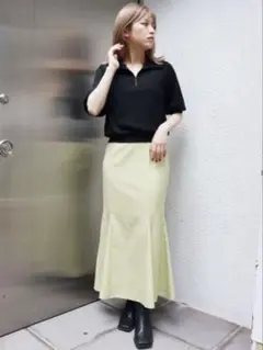 ライトグリーン マーメイドスカート サイズ1