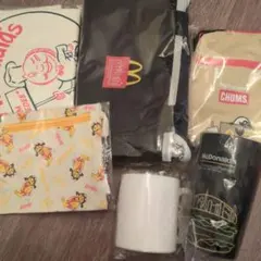 McDonald's CHUMS コラボバッグ・マグカップセット