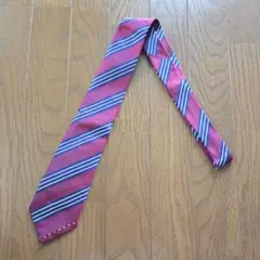 香奈兒 領帶 紅色 藍色 銀色 條紋 雙C標誌