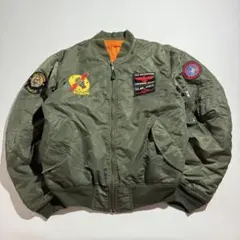 90s MA-1 フライト ブルゾン ミリタリー ジャケット USAF 古着
