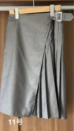 春秋　膝丈スカート　11号　美品