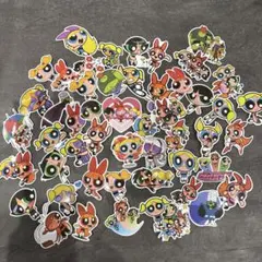 パワーパフガールズ　ステッカー　50枚