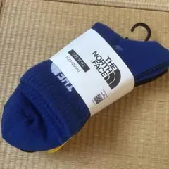 【THE NORTH FACE】キッズソックス3点セット 19〜21cm 青 黒