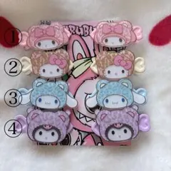 マイメロディ・クロミ・シナモン・キティ ヘアクリップ