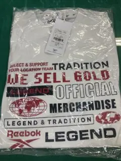 Reebok ホワイト Tシャツ Mサイズ