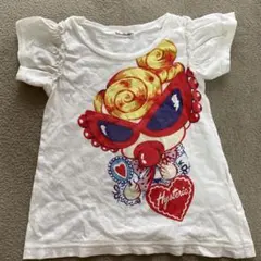 ヒステリックミニ ヒスミニ パフスリーブ Tシャツ 90