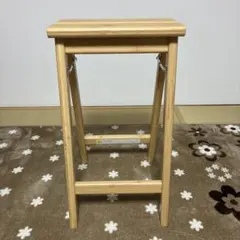 無印良品 竹材 折りたためるスツールのサムネイル