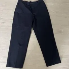 ユニクロ紺ストレートパンツ Lサイズ