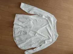 A HAPPY MARLYN ホワイト 長袖 Tシャツ L-4L