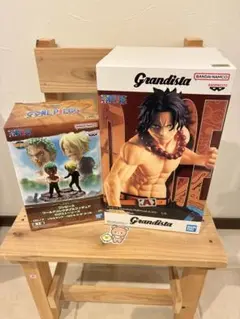 ワンピース　grandista ゾロ　サンジ　フィギュア　2個セット ワンピース grandista グランディスタ ゾロ サンジ - メルカリ