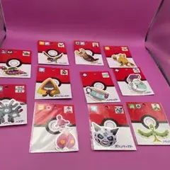 ポケモンキャラクターシールセット　11枚