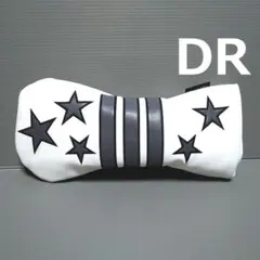 ヘッドカバー【ドライバー用 スター】ホワイト 白 DR ST 新品