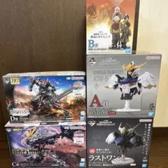 一番くじ 鉄血のオルフェンズ A賞 B賞 C賞 D賞 ラストワン賞 5点セット