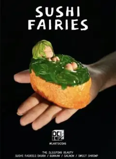 寿司の妖精 中華ワカメ稲荷 フィギュア　WE ART DOING