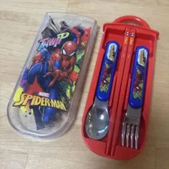 スパイダーマン　カトラリー　スライド3点セットのサムネイル