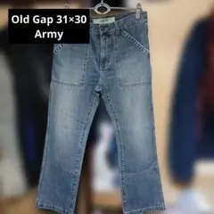 Old Gap ベイカーストレートデニム ライトブルー 31×30