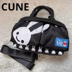 未使用CUNE　２WAYショルダーバッグ CUNE(キューン) / ショルダーバッグ/キャンバス/BLK | 中古品の販売