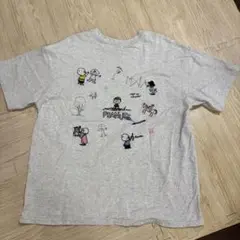 スヌーピー PEANUTS ピーナッツ 半袖 Tシャツ グレーのサムネイル