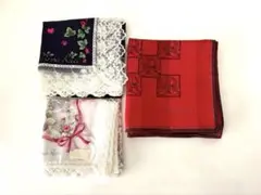 NINA RICCI ハンカチ3枚セット