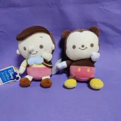 Disney Fun Fan Amuse ぬいぐるみ 2点セット - メルカリ
