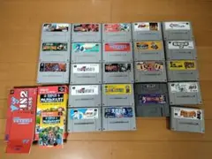 スーパーファミコン ソフト まとめ売り 22本セット