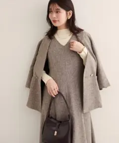 ナチュラルクチュール【WEB限定】マーメイドフレアワンピース