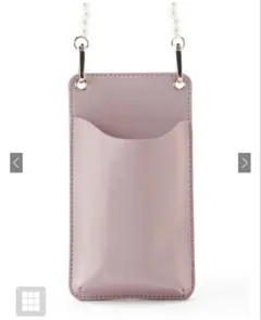 本体部分のみ　パールショルダーレザースマホポーチ［dd281］のサムネイル