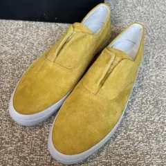 HUF dyllan スエード スリッポン スニーカー イエローのサムネイル