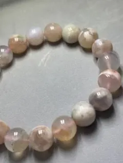 桜瑪瑙 天然石 ブレスレット 選べるギフト付き