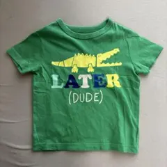 カエルプリント Tシャツ 12-18ヶ月