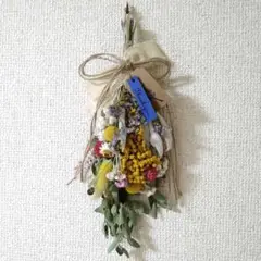 ドライフラワー スワッグ 壁飾り 花雑貨