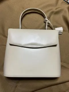 ViS ハンドバッグ ベージュ ターンロック - メルカリ