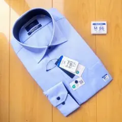 PERSON'S FOR MEN ブルーカラーシャツ【M】