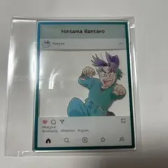 忍たま乱太郎　アクリルトレカプレート　インスタ風　潮江文次郎