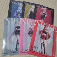 NIKKEニケ×ローソン オリジナルクリアファイル全6種コンプセット 勝利の女神