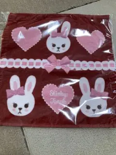 シャーリーテンプル　うさぎ　ハンカチ　タオル