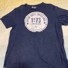 ティンバーランド　Tシャツ　青色　半袖