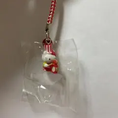 ご当地ハローキティ大阪限定　ちんどん屋　根付け　ストラップ