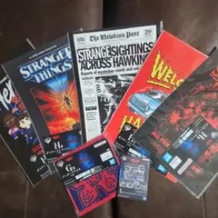 ストレンジャーシングス 一番くじ まとめ売り ポスター