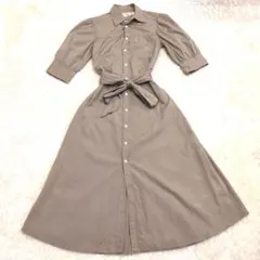 現行 QR✨ポロラルフローレン サプライ シャツワンピース ベルト